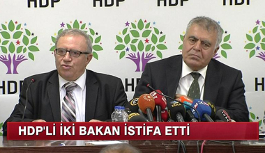 HDP'li İki Bakan İstifa Etti!