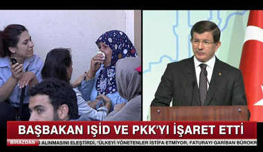 Başbakan, IŞİD ve PKK'yı işaret etti!