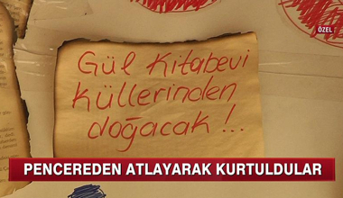 ''Yakmaya başladıklarında korktum''