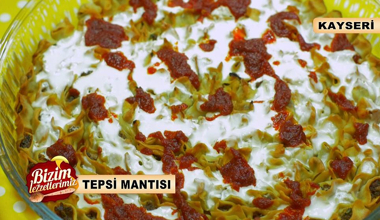 Tepsi Mantısı