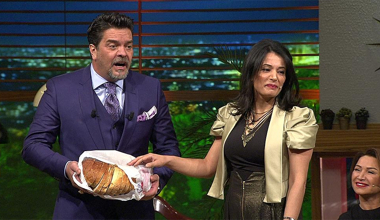 En İyi Kadın Oyuncu Ödülü’nü kazanan Nuray Yeşilaraz Beyaz Show'daydı!