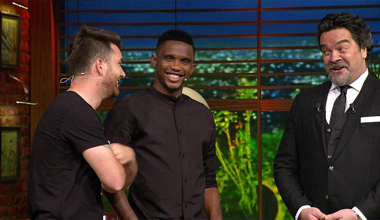 Yıldız futbolcu Samuel Eto’o Beyaz Show'da!