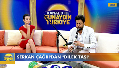 Serkan Çağrı, bu kez Kanal D ile Günaydın Türkiye için klarnetini konuşturdu!