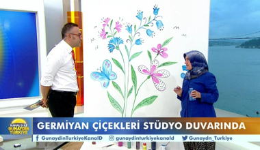 Duvarları boyayan çiftçi ressam!