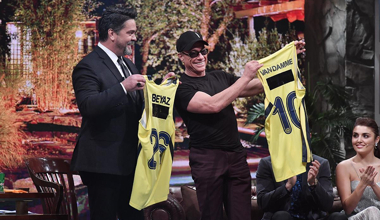 Beyaz Show'da Jean Claude Van Damme rüzgarı esti!