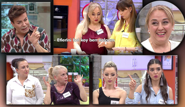 Müzeyyen Hanım gelinine tüyo verirken yakalandı!