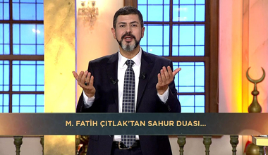 M. Fatih Çıtlak ile Sahur Vakti - 16.05.2018