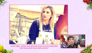 Eski eşya kullanımı olay oldu!