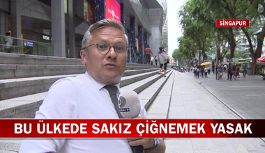 Sakız çiğnemek yasak!