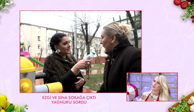 Ezgi ve Sina sokağa çıktı Yağnur'u sordu!