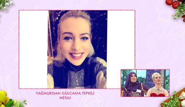 Yağnur'dan Gülcan'a tepkili mesaj!