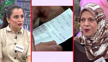Aynur Hanımın hazırladığı "Kötü Huy Listesi" Neslihan'ı şok etti!