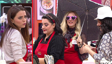 Gelinlerden Güneş'e karşı önlem!