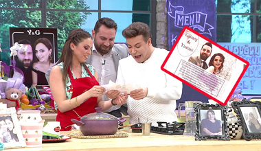 Güneş nikah tarihini ilk kez Gelinim Mutfakta'da öğrendi!