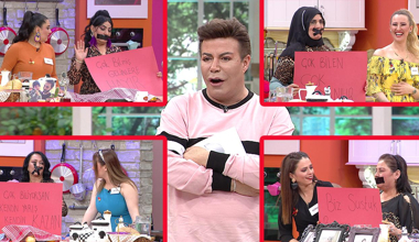 Kaynanalardan gelinlere bantlı protesto!