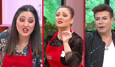 Beyza ve Burcu birbirine girdi!