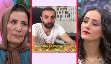 Vahide'nin eşinden şok sözler!