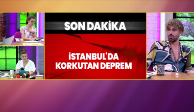 İstanbul'da korkutan deprem!