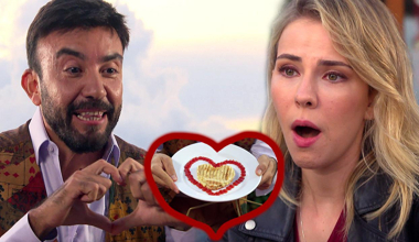 Mazlum'dan, Selin'e aşk dolu tost!