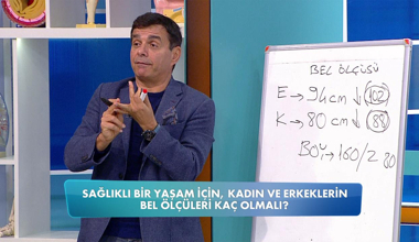 Sağlıklı yaşam için bel ölçüleri kaç olmalı?