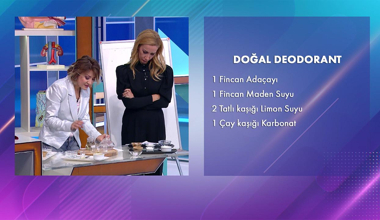 Seda Şakacı'dan doğal parfüm tarifi!