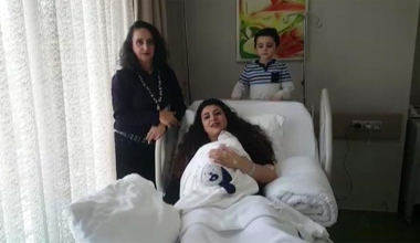 Melike doğum yaptı!