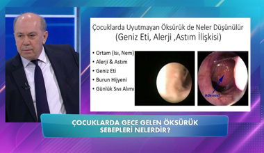 Çocuklarda gece gelen öksürüğün sebepleri nelerdir?