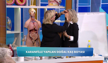 Suna Dumankaya'dan karanfille yapılan doğal kaş boyası!