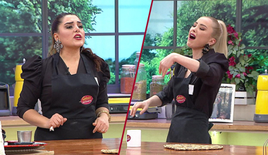 Ezgi ve Elif birbirine düştü!