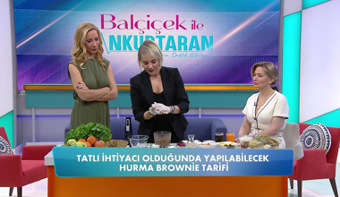 Gizem Kesersavuran'dan sağlıklı Hurma Brownie tarifi!