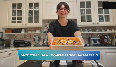 Dilara Koçak'tan tok tutan salata tarifi!