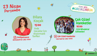 Demirören Medya’dan 23 Nisan’a özel Online Çocuk Festivali!