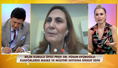  Prof. Dr. Füsun Eyüpoğlu‘ndan coronavirüs uyarısı!