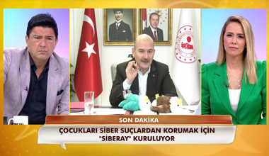 İçişleri Bakanı Süleyman Soylu “SİBERAY”ın kurulacağını duyurdu!