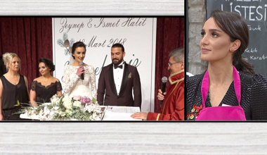 Zeynep'in nikahından sürpriz görüntüler!