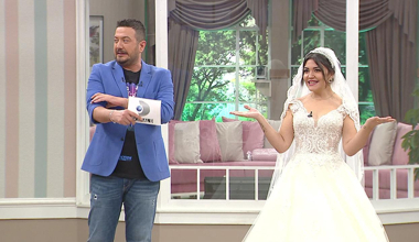 Gizem neden gelinlik giydi?