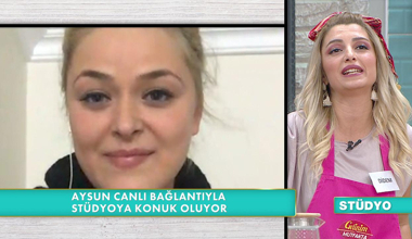 Aysun programa canlı bağlandı ve ortalığı karıştırdı!