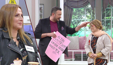 Gülcan Hanımın kaynanası stüdyoyu bastı!