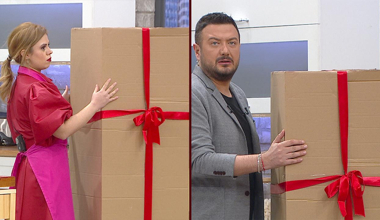 Stüdyodaki sürpriz kutuda ne var?