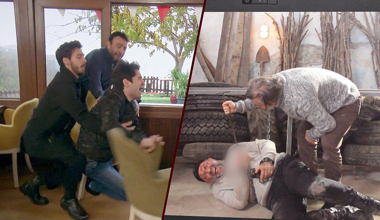 Tunç’u yıkan görüntüler!