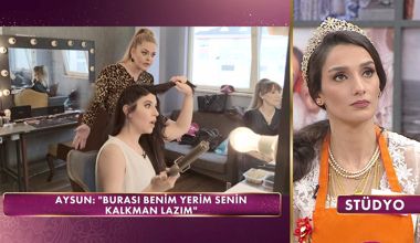 Sibel ve Aysun arasında kıymet koptu!