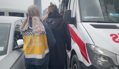 Hangi gelin hafta sonunu hastanede geçirdi?