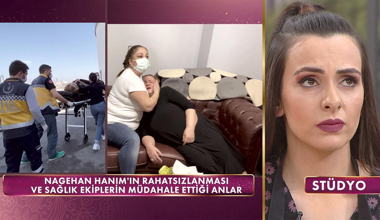Nagehan Hanım hastanelik oldu!