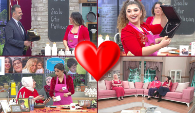 Stüdyoda "14 Şubat Sevgililer Günü" mutluluğu!