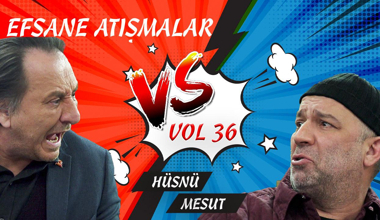 Hüsnü ve Mesut'un komik atışmaları - VOL 36