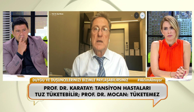 Prof. Dr. Ziya Mocan’dan, Prof. Dr. Canan Karatay’ın tuz açıklamasına karşı görüşte bir yorum geldi!