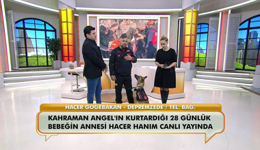 İHH Arama Kurtarma Ekibi’nden Mustafa Yorgancı ve kahraman köpek Angel Neler Oluyor Hayatta’nın konuğu oldu!