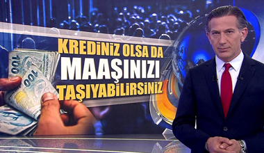 Krediniz olsa da maaşınızı taşıyabilirsiniz!