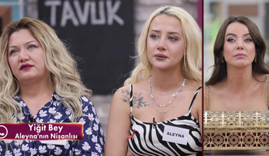 Aleyna, nişanlısıyla yüzleşti!