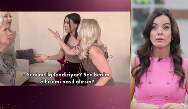 Tuğba ile Aleyna kuliste birbirine girdi!